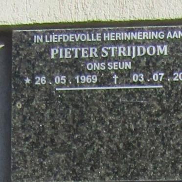 STRIJDOM Pieter 1969-2024