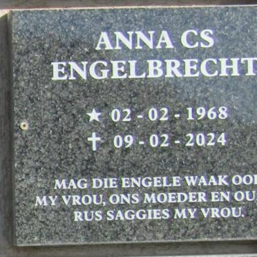 ENGELBRECHT Anna C.S. 1968-2024