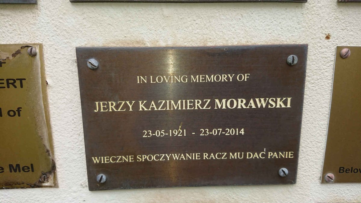 MORAWSKI Jerzy Kazimierz 1921-2014