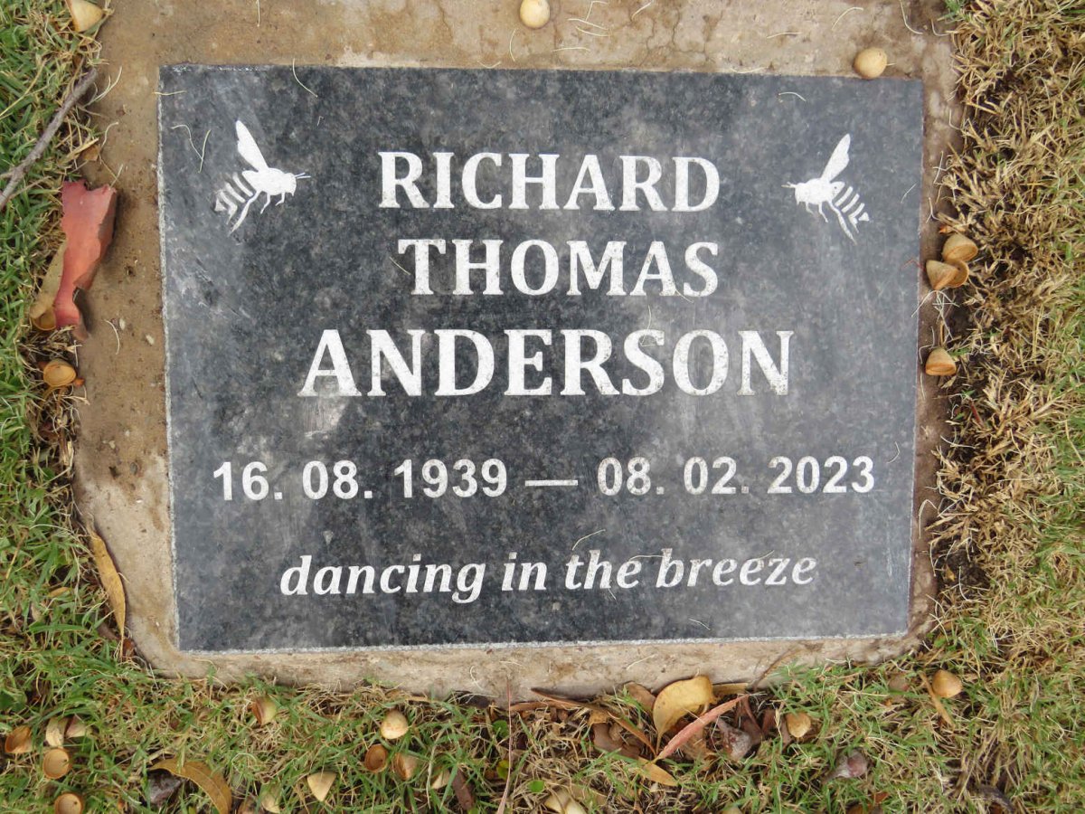 ANDERSON Richard Thomas 1939-2023