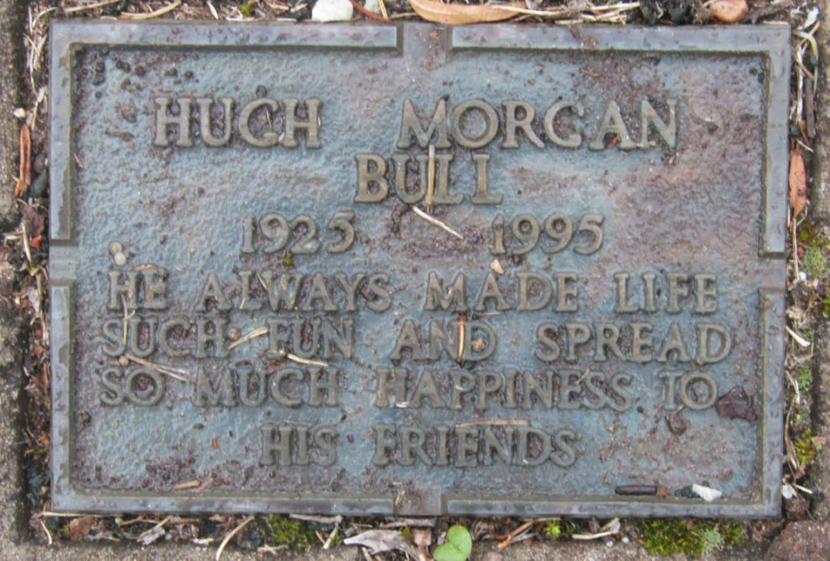 BULL Hugh Morgan 1925-1995
