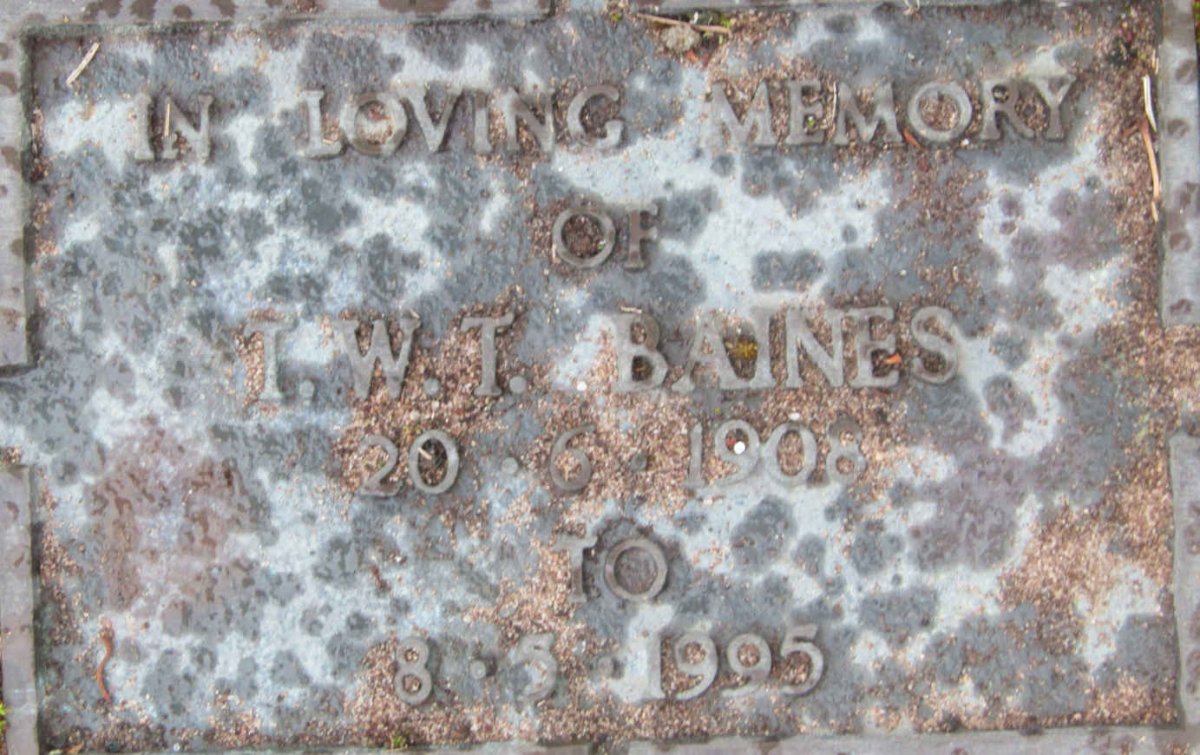 BAINES T.W.T. 1908-1995