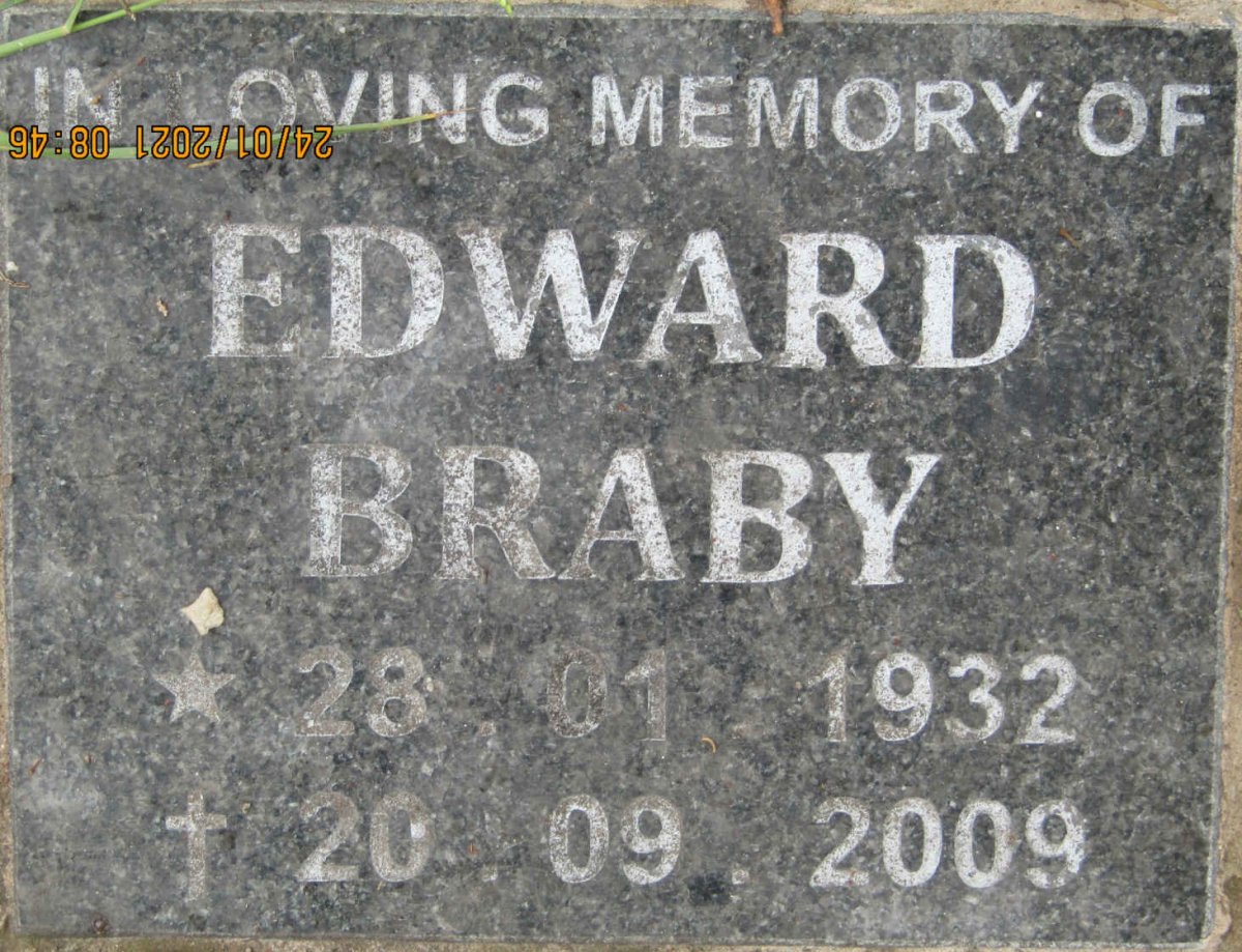 BRABY Edward 1932-2009