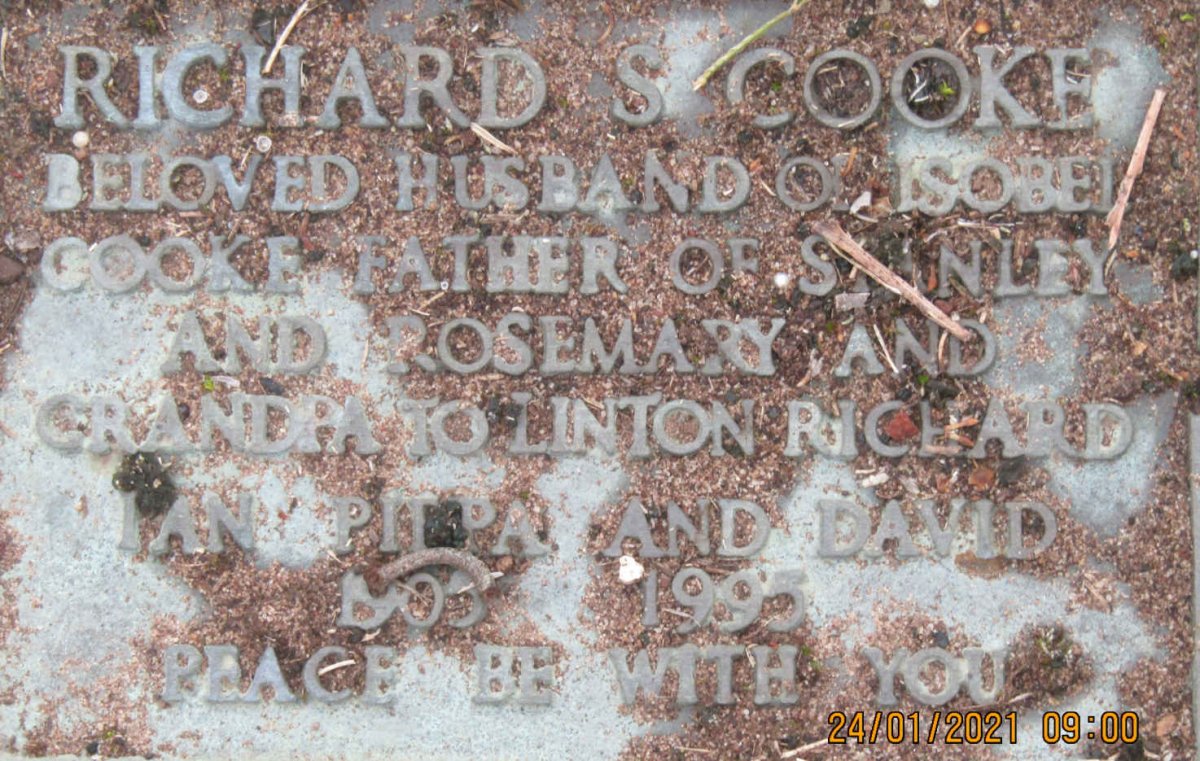 COOKE Richard S. 1905-1995