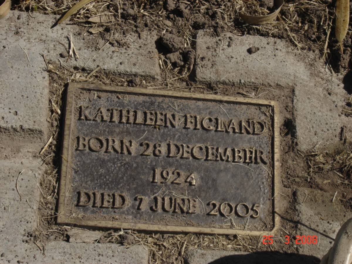 FIGLAND Kathleen 1924-2005