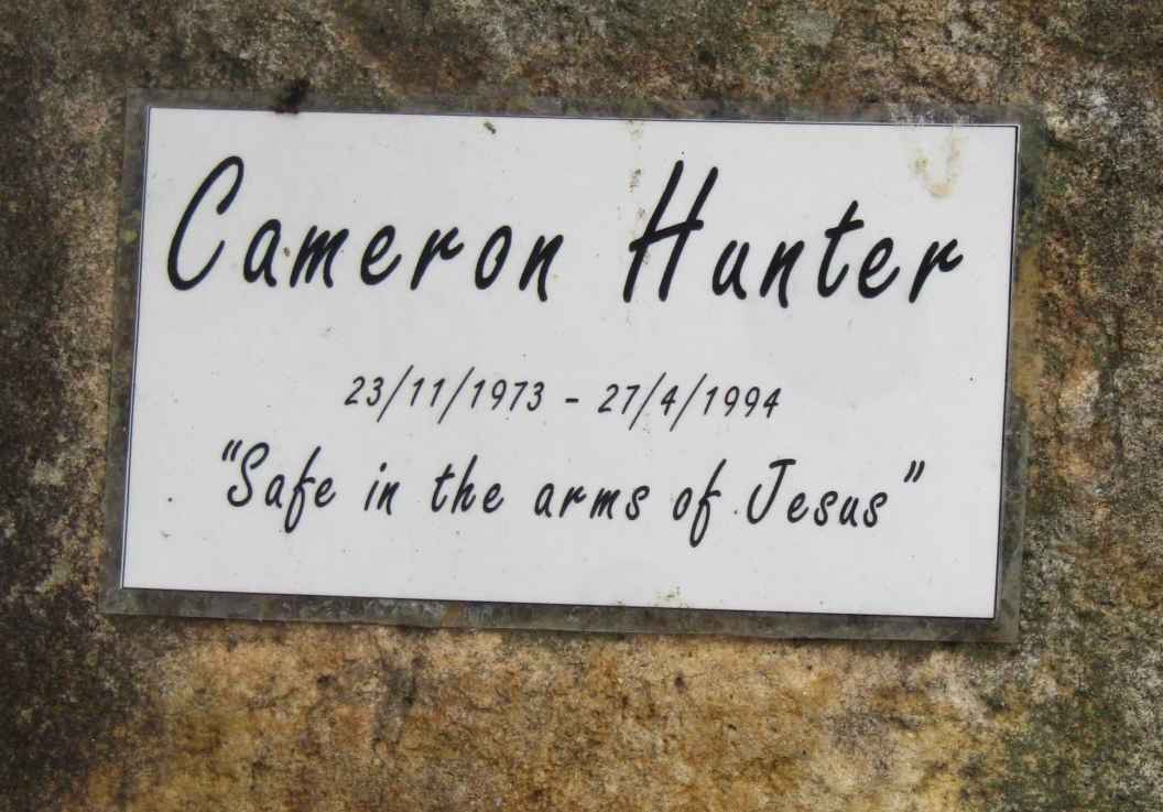 HUNTER Cameron 1973-1994