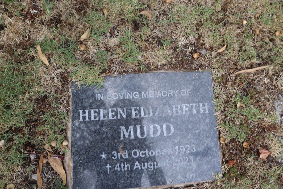 MUDD Helen Elizabeth 1923-2021