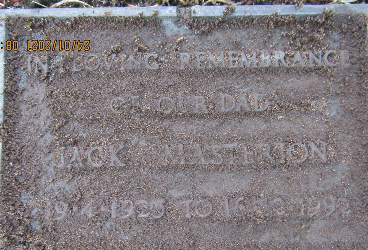 MASTERTON Jack 1925-1992