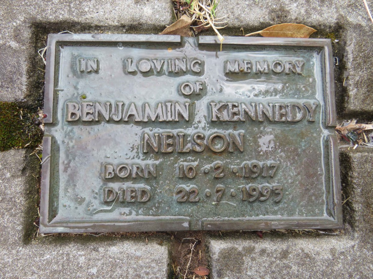 NELSON Benjamin Kennedy 1917-1993