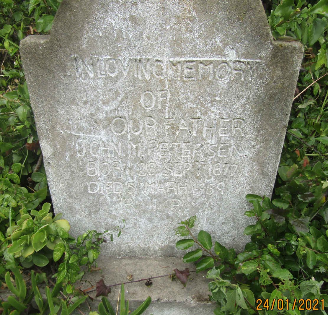 PETERSEN John M. 1877-1959