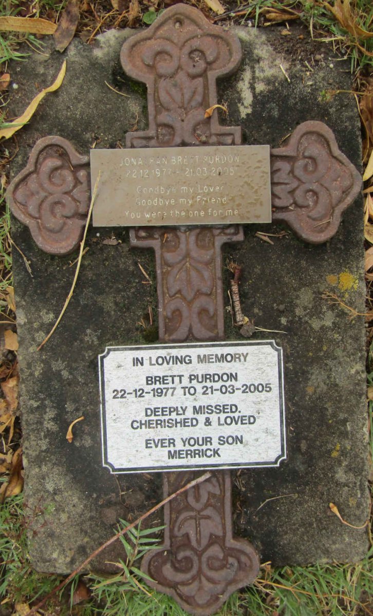 PURDON Jonathan Brett 1977-2005