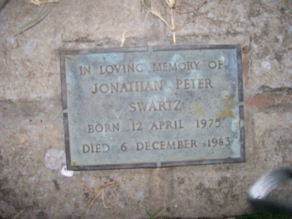 SWARTZ Jonathan Peter 1975-1983