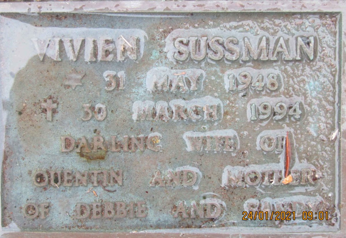 SUSSMAN Vivien 1948-1994