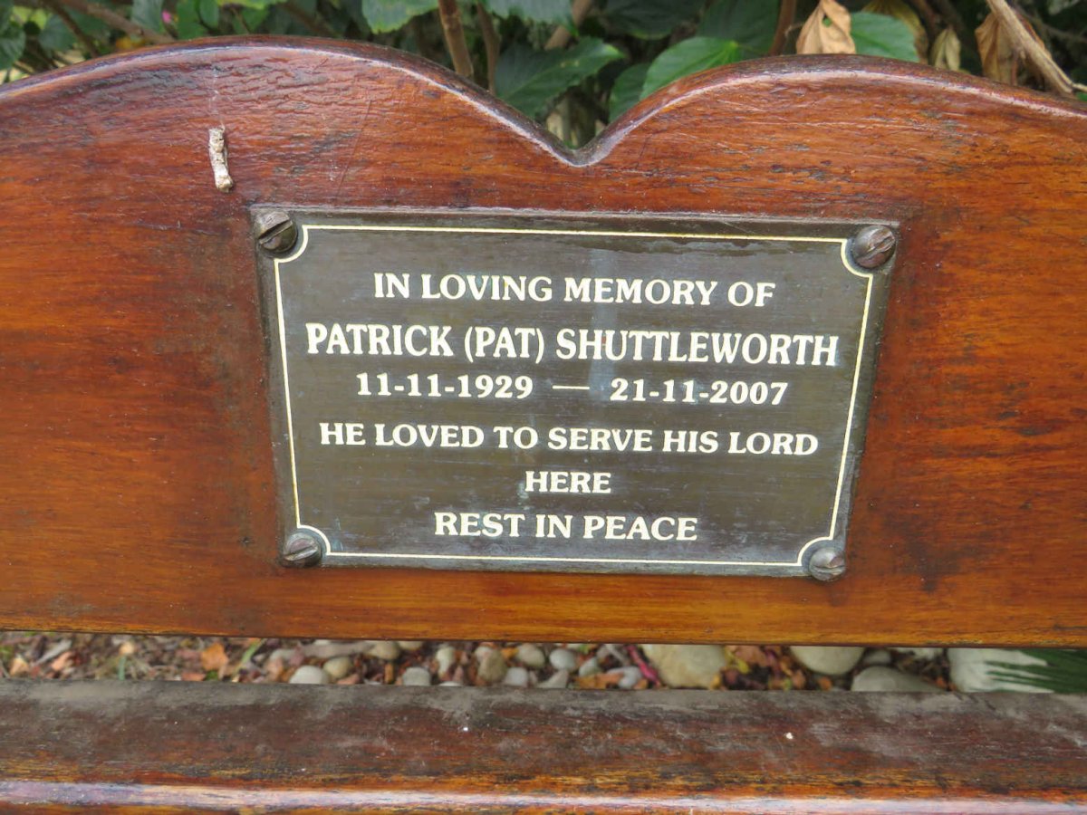 SHUTTLEWORTH Patrick 1929-2007