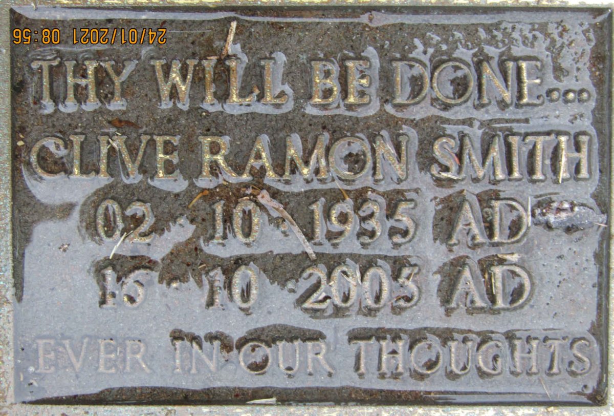 SMITH Clive Ramon 1935-2005
