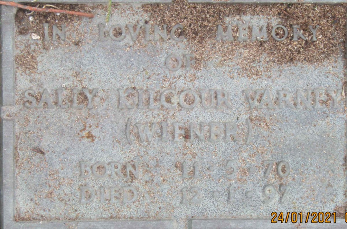 VARNEY Sally Kilcour nee WIENER 1970-1997