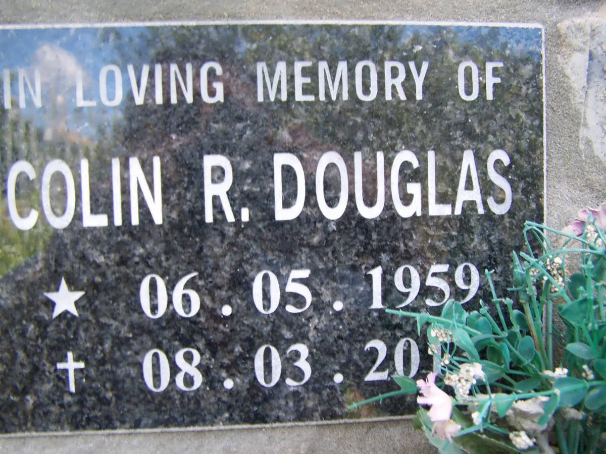 DOUGLAS Colin R. 1959-20??