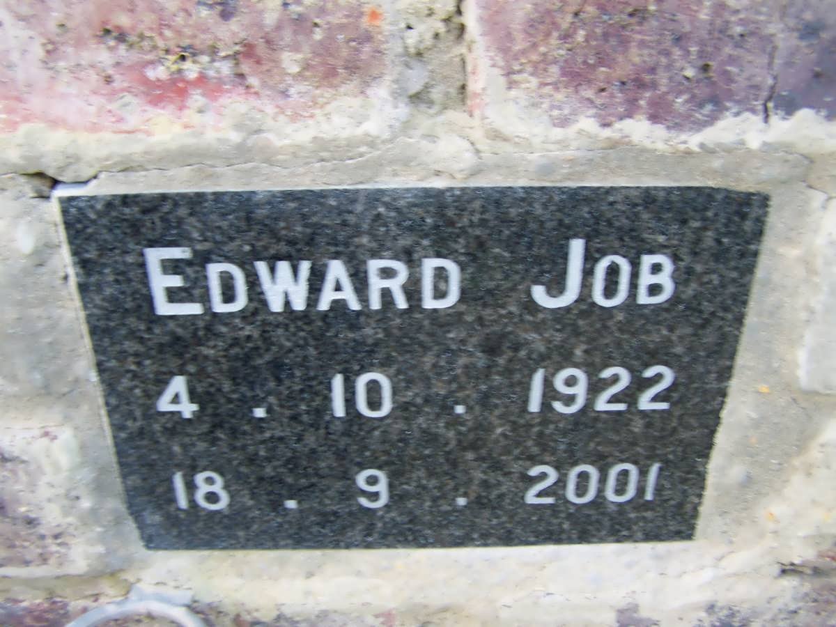 JOB Edward 1922-2001