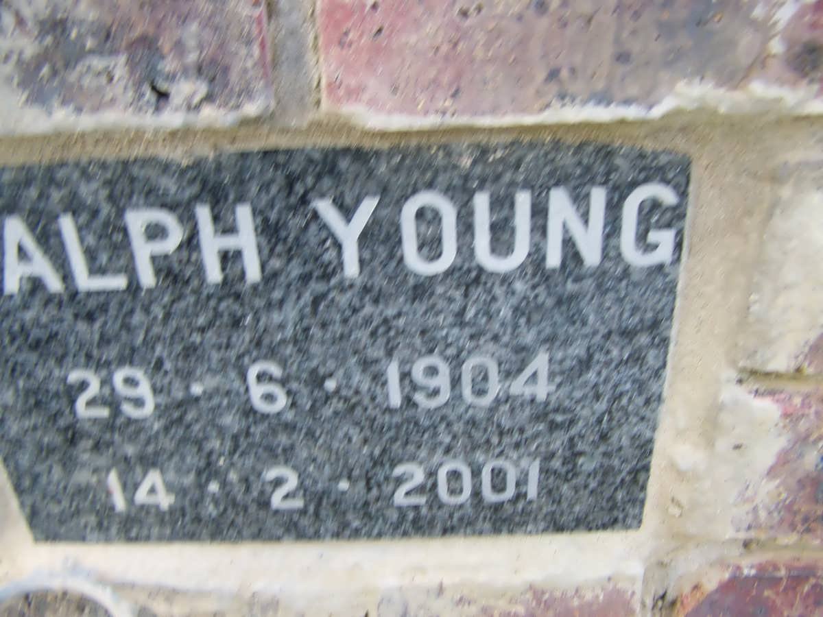 YOUNG Ralph 1904-2001