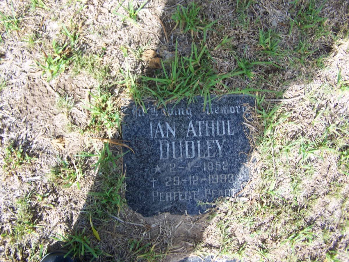 DUDLEY Ian Athol 1952-1993