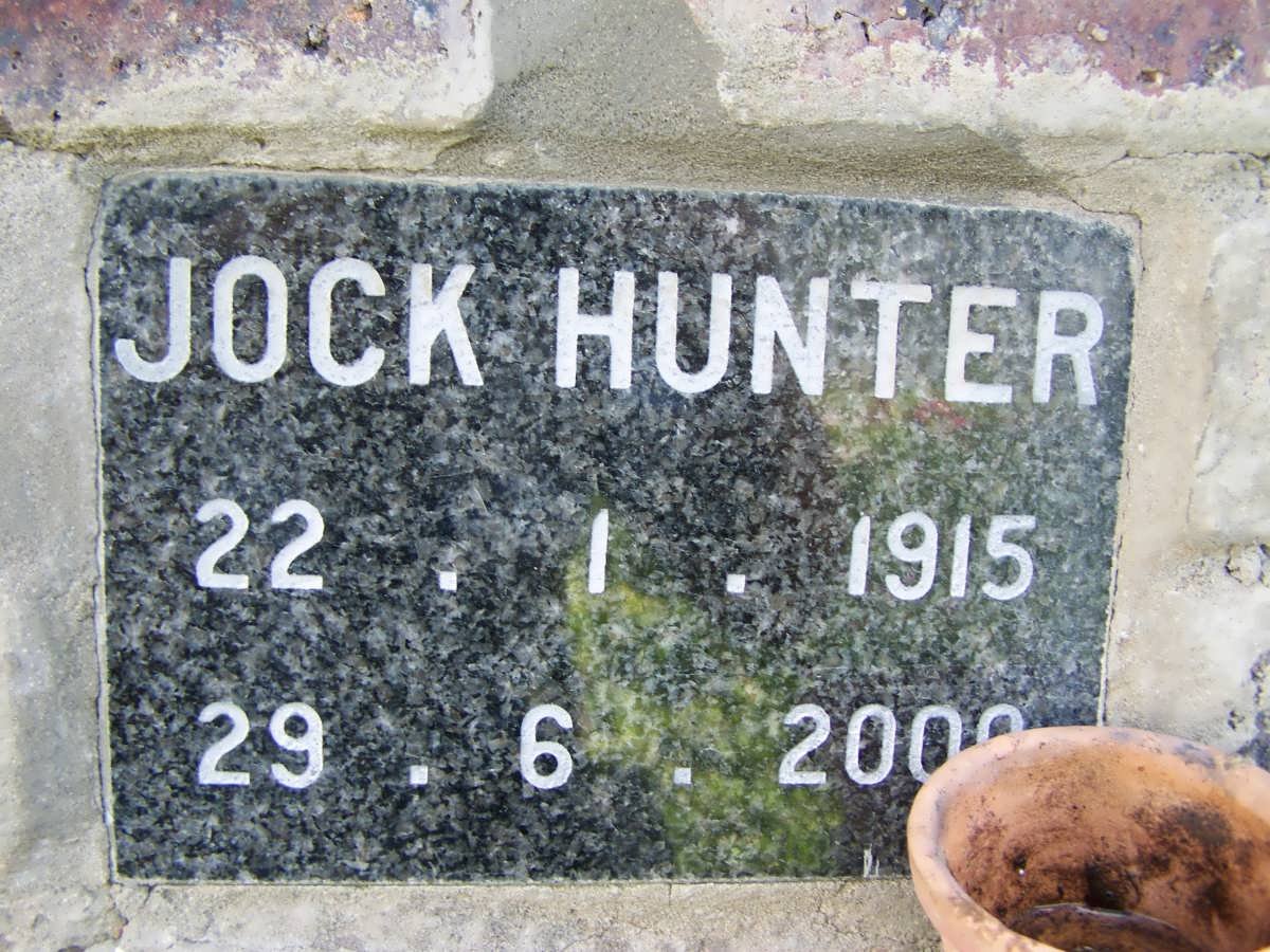 HUNTER Jock 1915-200?