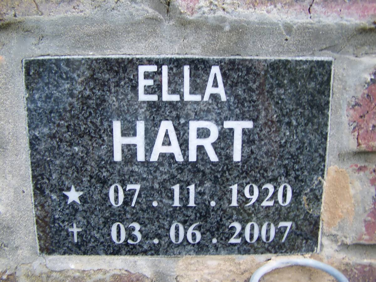 HART Ella 1920-2007