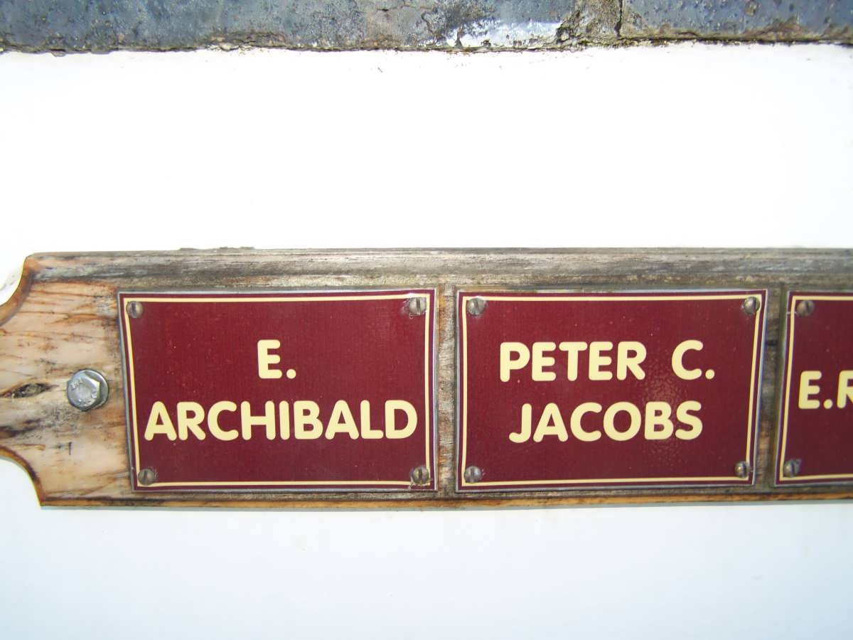 ARCHIBALD E. :: JACOBS Peter C.