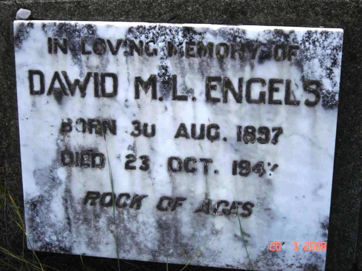 ENGELS Dawid M.L. 1897-1947