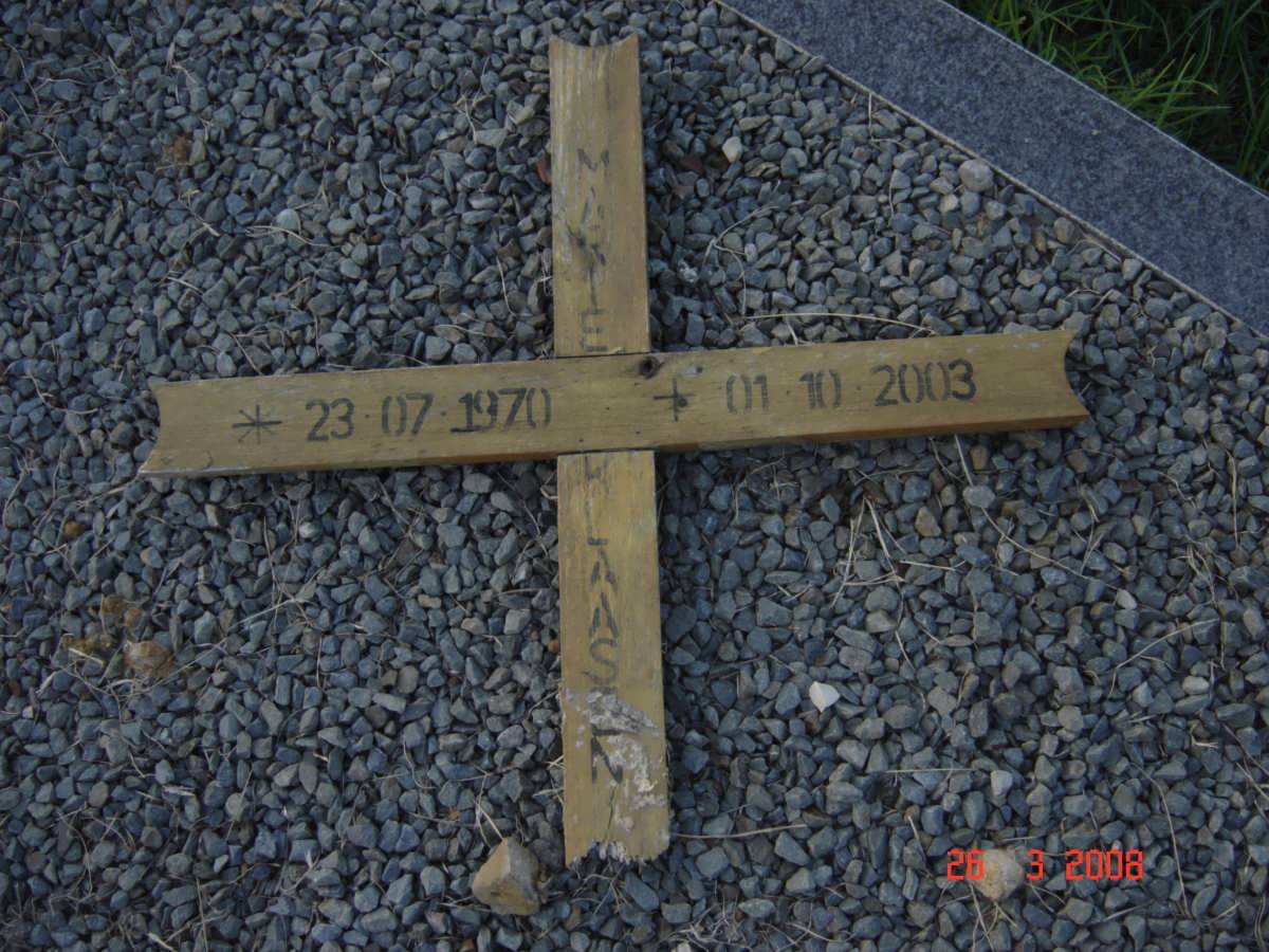 KLAASEN Martie  1970-2003