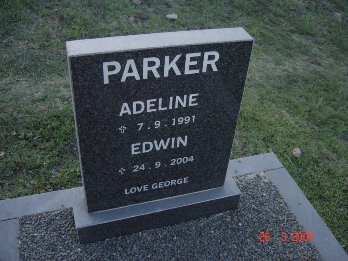 PARKER Edwin -2004 &amp; Adeline -1991