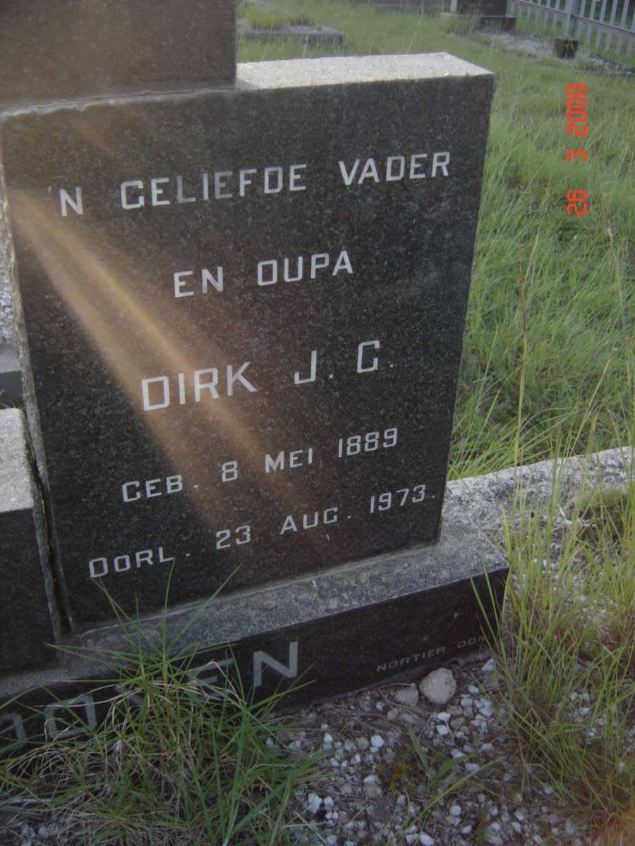 ROOYEN Dirk J.C., van 1889-1973