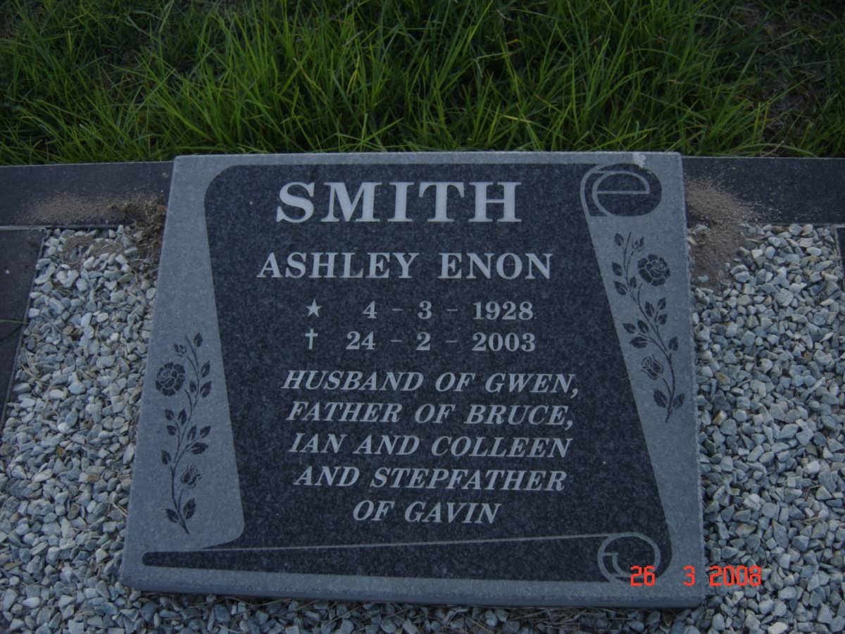 SMITH Ashley Enon 1928-2003