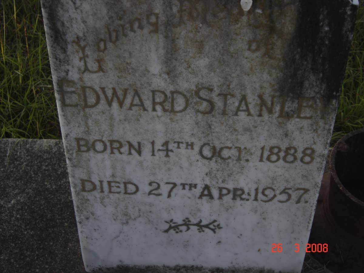 STANLEY Edward 1888-1957