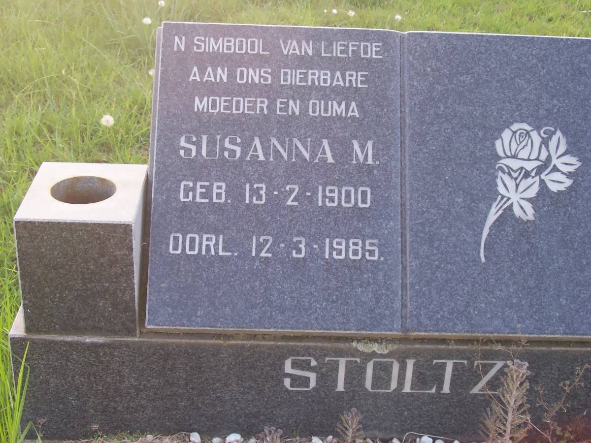 STOLTZ Susanna M.1900-1985