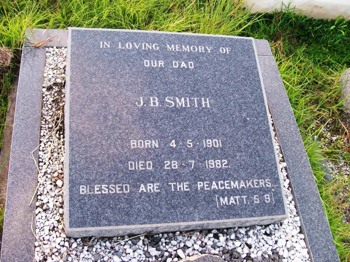 SMITH J.B. 1901-1982