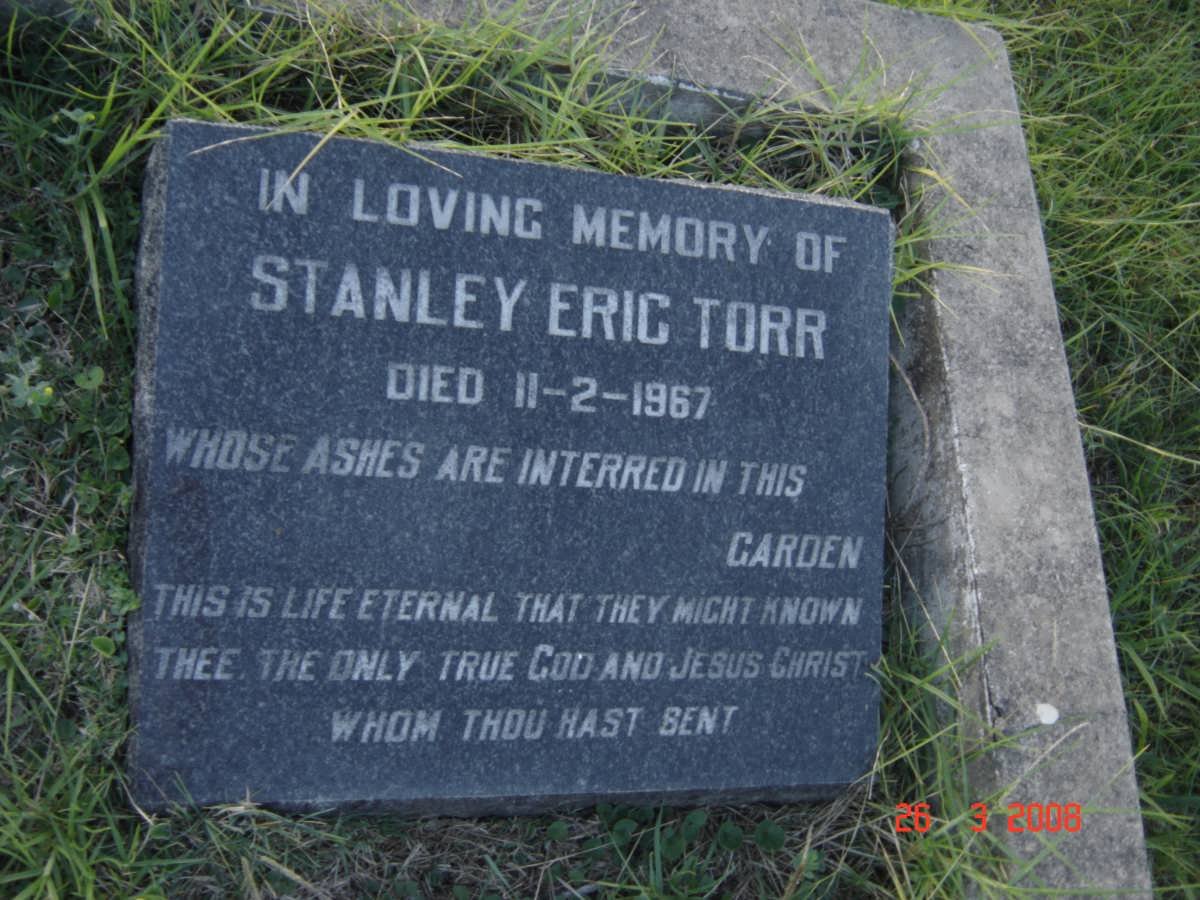 TORR Stanley Eric -1967