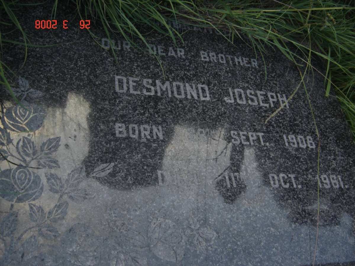 ? Desmond Joseph 1908-1961