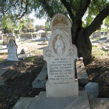 KRIEL Hermanus T. 1857-1913