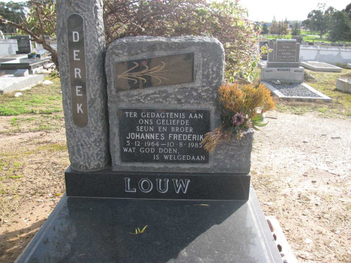 LOUW Johannes Frederik 1964-1985