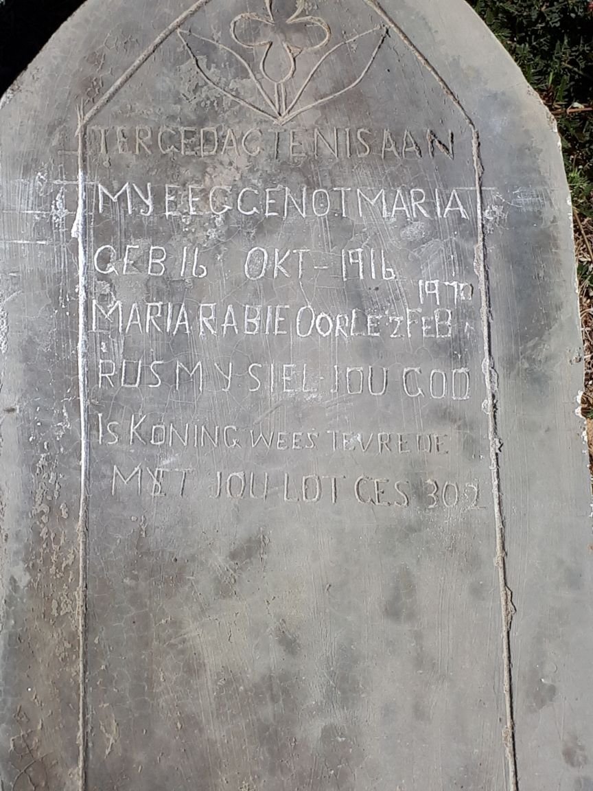 RABIE Maria 1916-1970