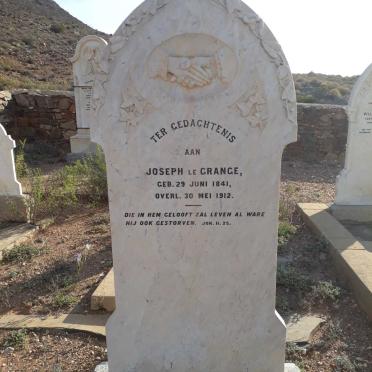 GRANGE Joseph, le 1841-1912