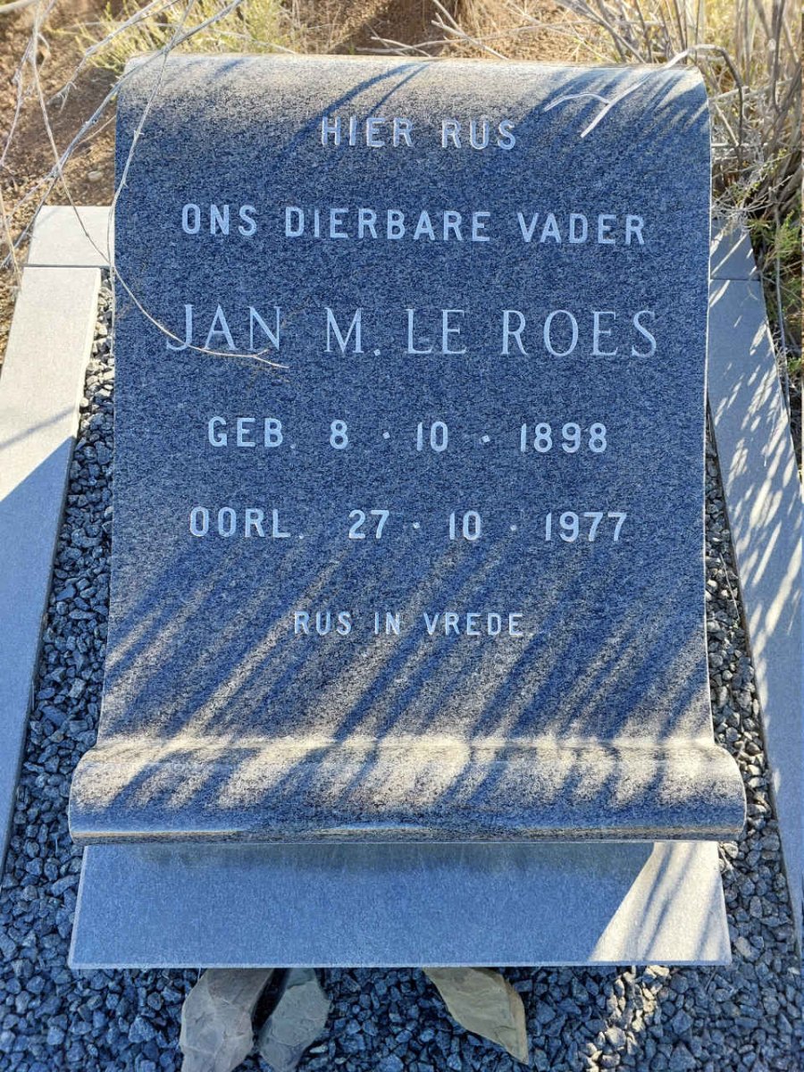 ROES Jan M., le 1898-1977
