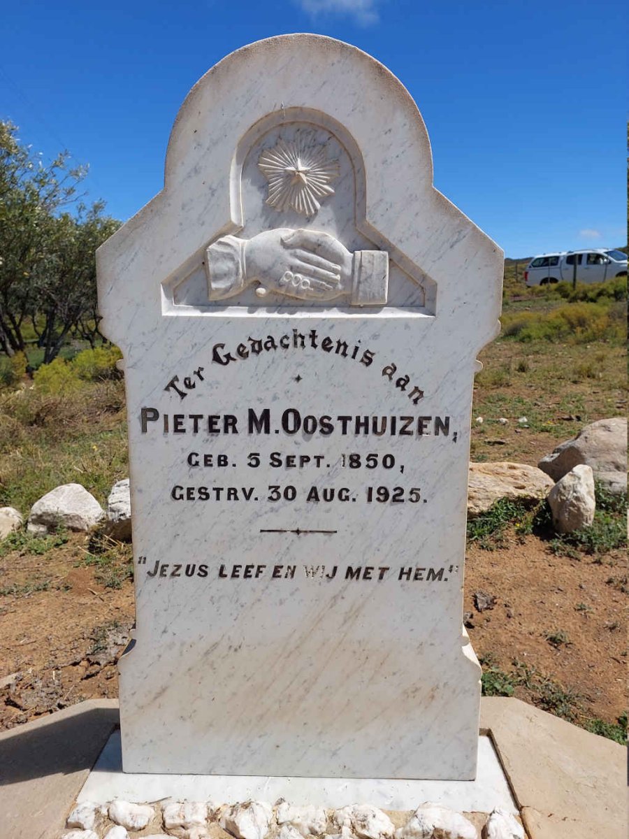 OOSTHUIZEN Pieter M. 1850-1925