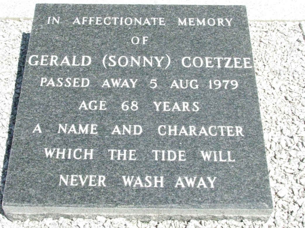 COETZEE Gerald -1979