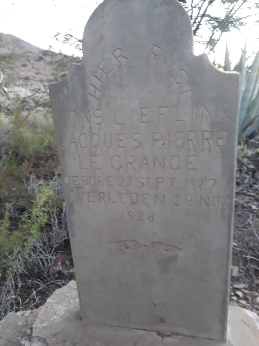 GRANGE Jacques Pierre, le 1927-1928