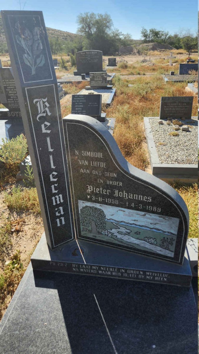 KELLERMAN Pieter Johannes 1958-1989