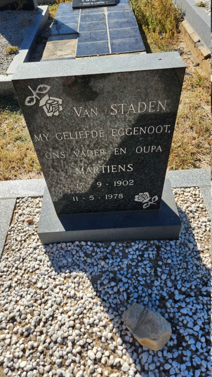 STADEN Martiens, van 1902-1978