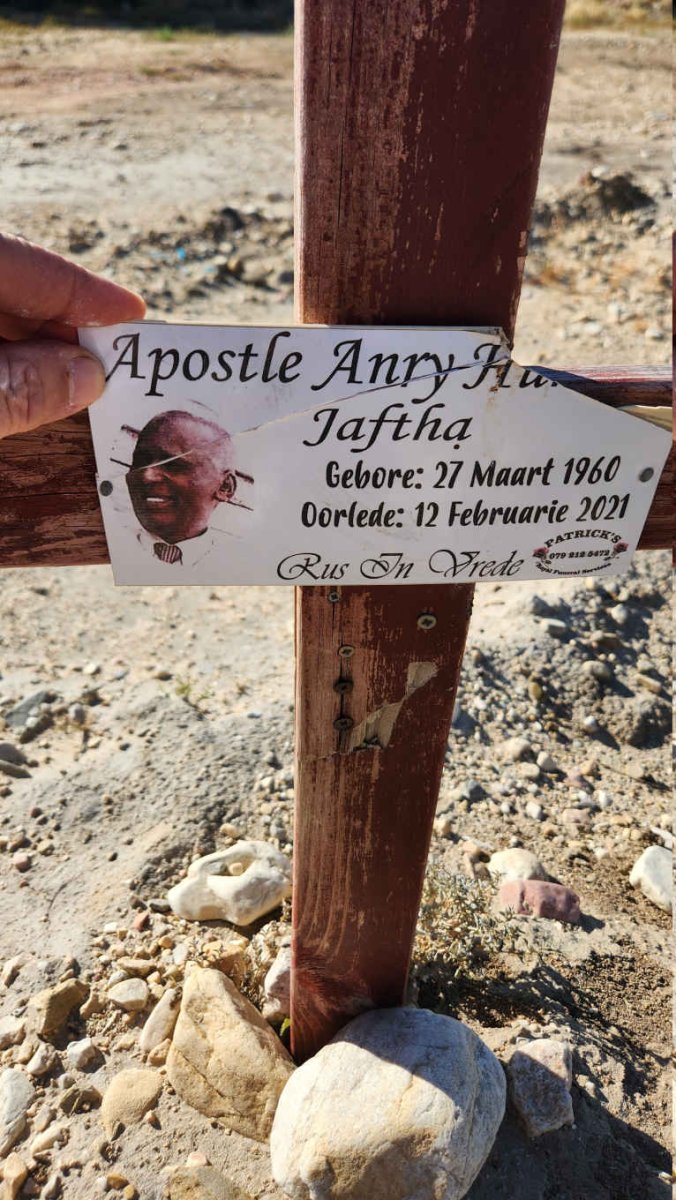 JAFTHA  Anry H 1960-2021