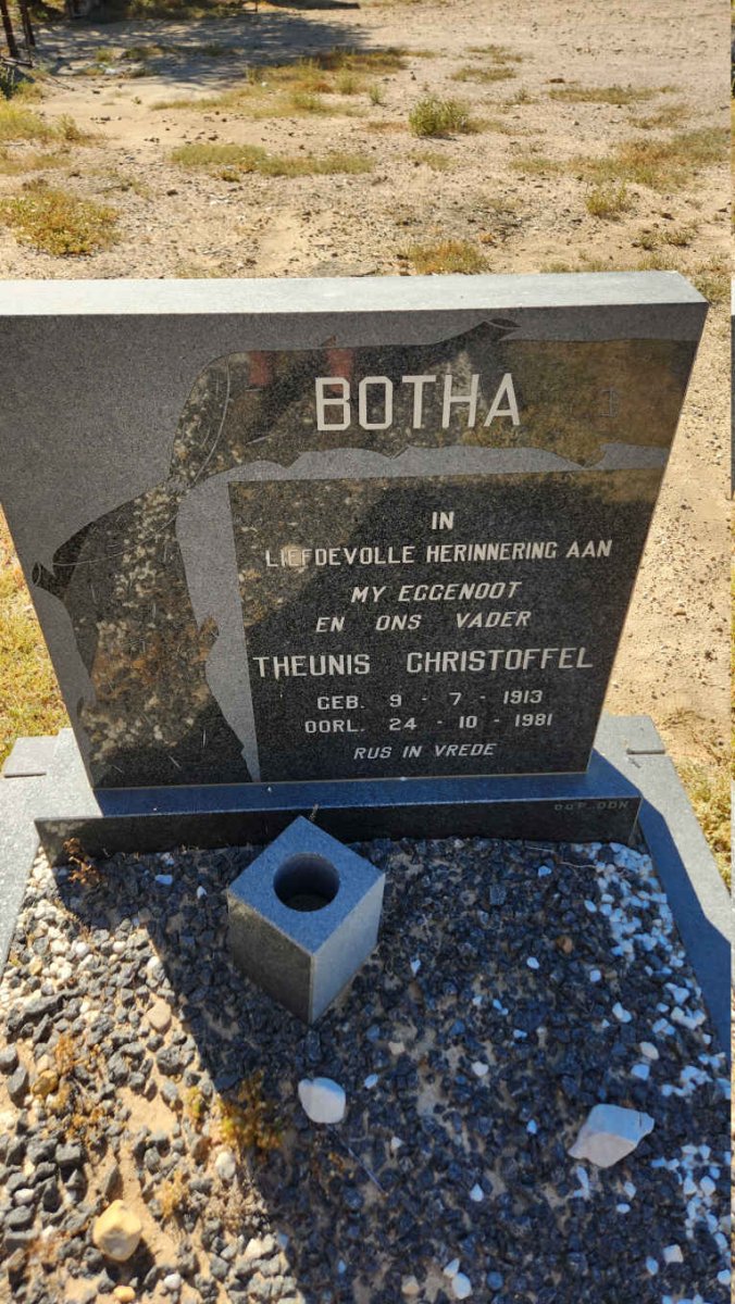 BOTHA Theunis Christoffel 1913-1981