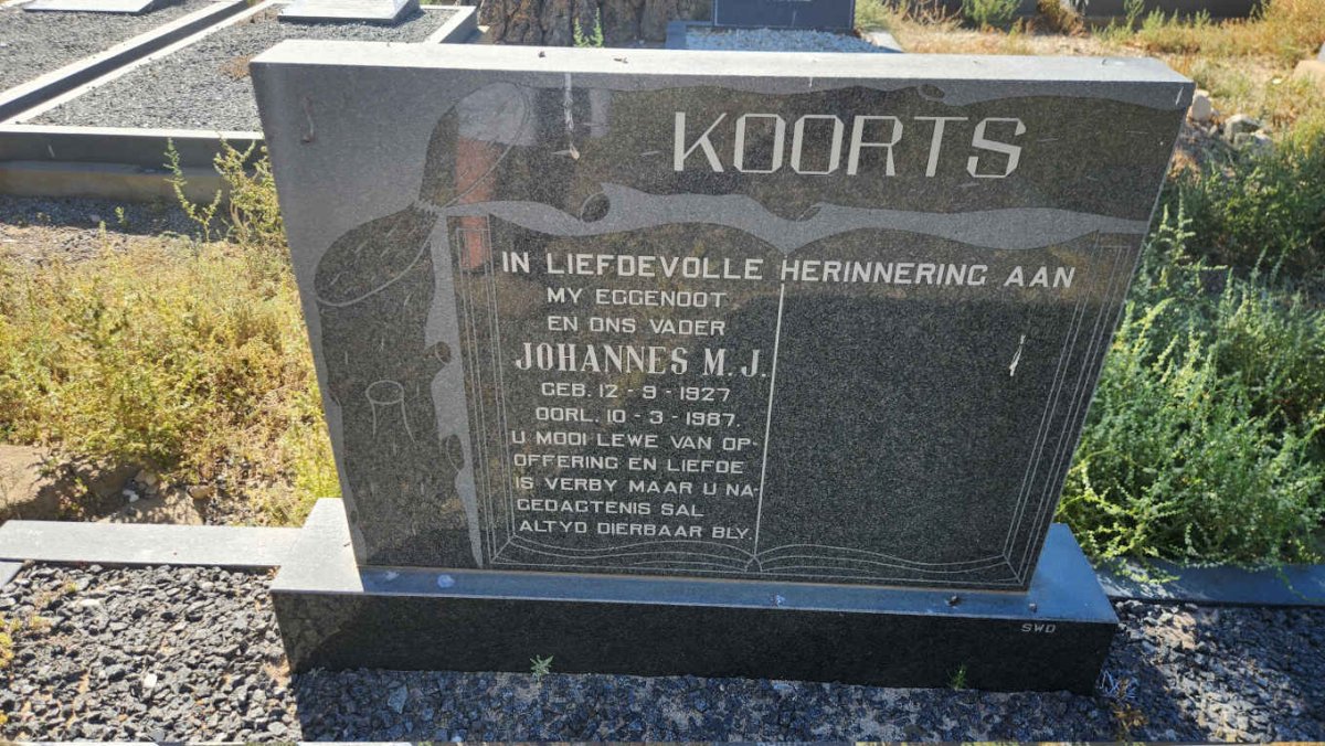 KOORTS Johannes M.J. 1927-1987
